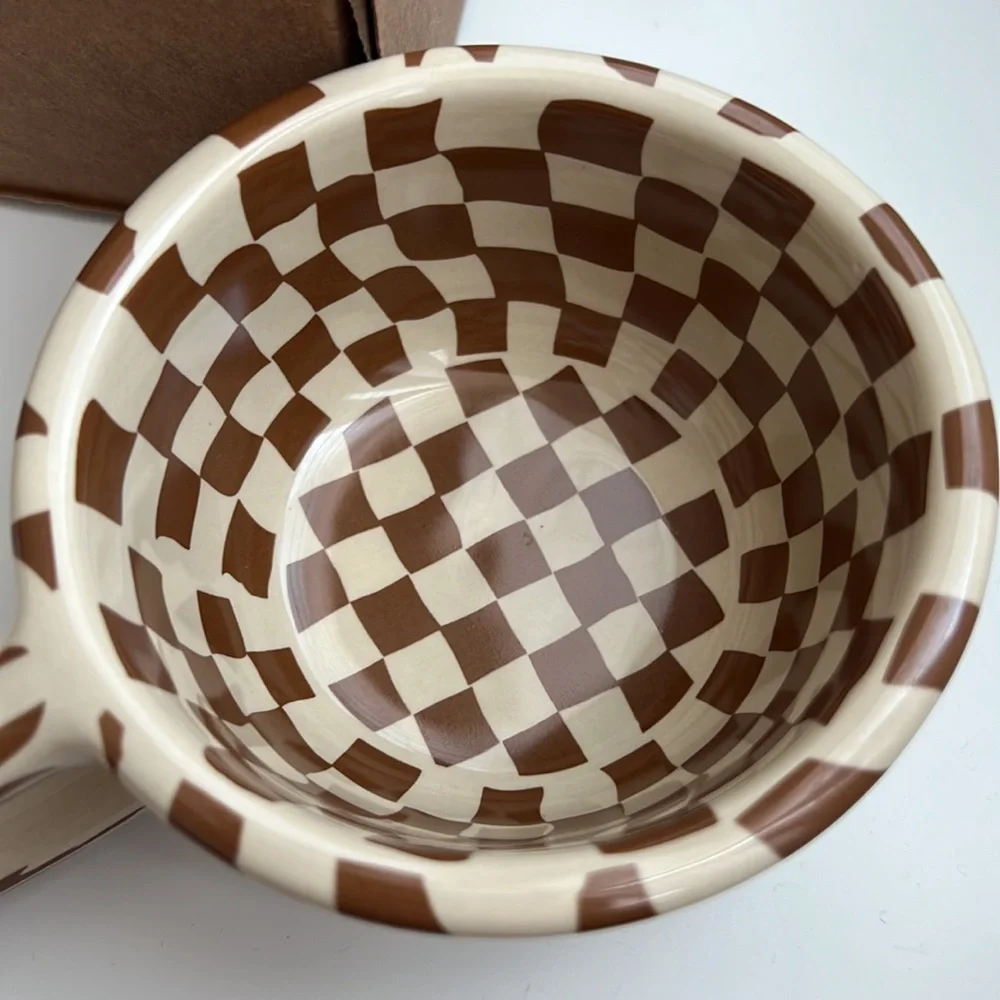 New Ceramic Coffee Mug Brown - Picture 4 of 5